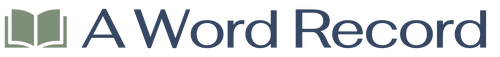 A Word Record